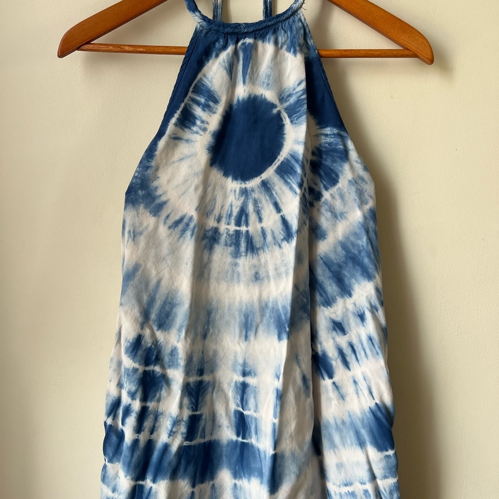 XXS Blue Tie Dye American Eagle Dress